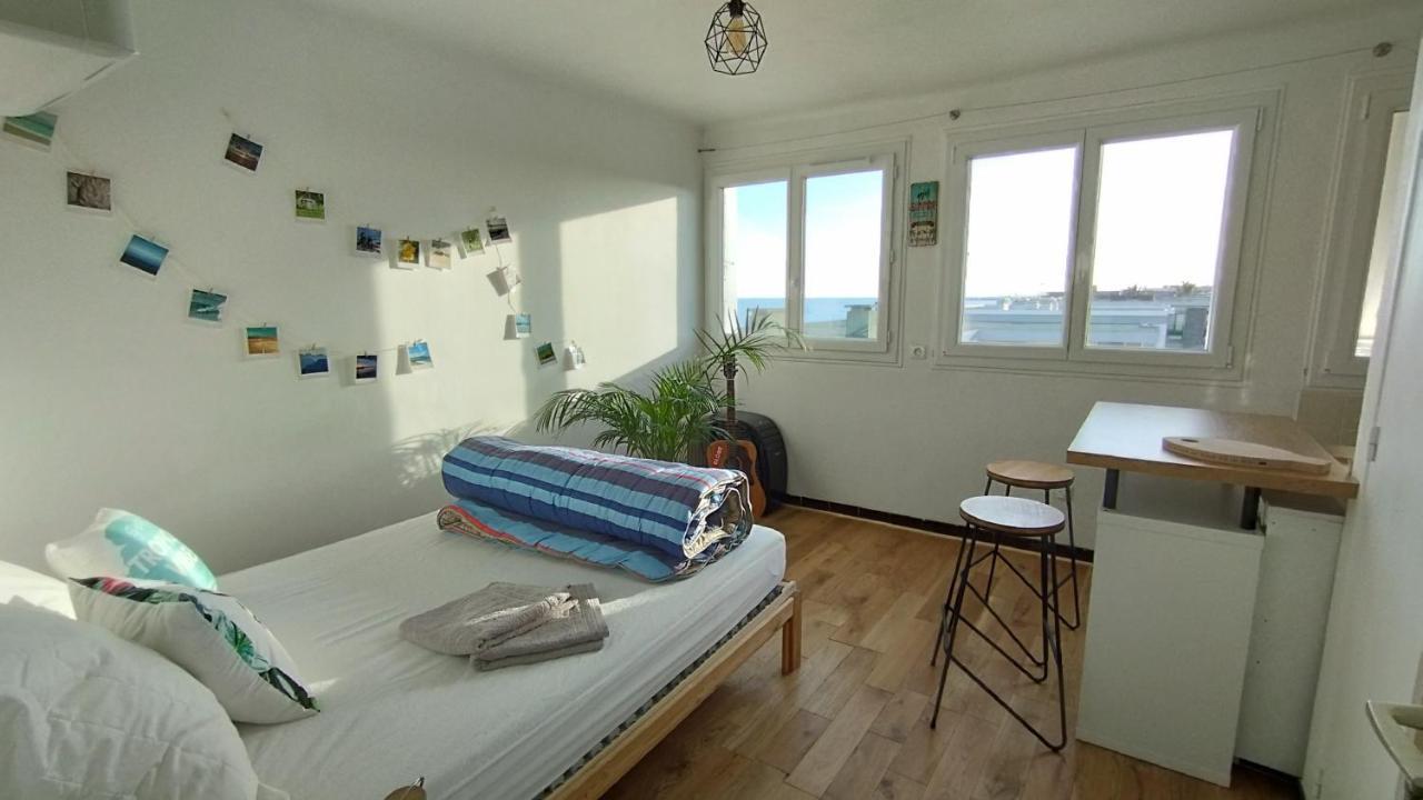 Cosy Studio En Etage Residence Front De Mer Палава-ле-Фло Екстериор снимка